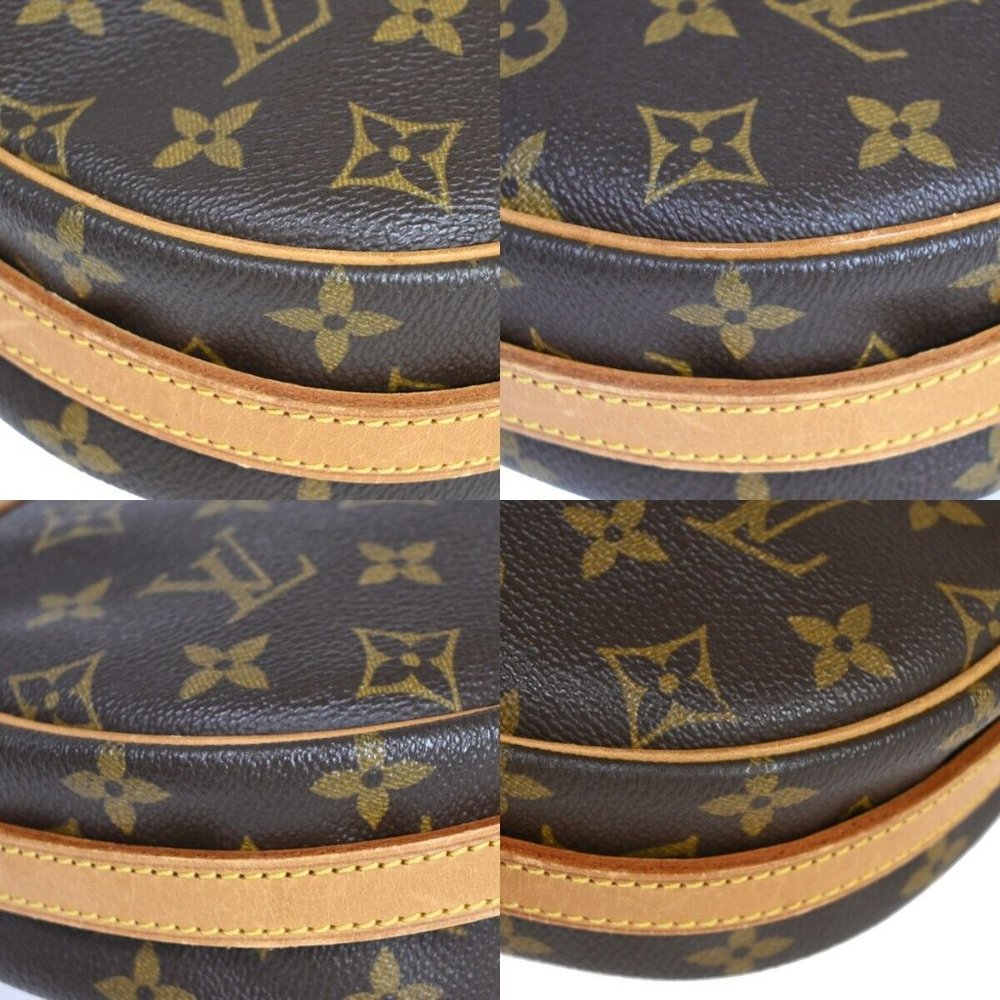 LOUIS VUITTON Jeune Fille MM Shoulder Bag Monogram Leather Brown M51226 30EA515 - Picture 10 of 13
